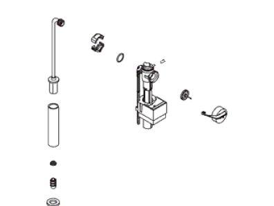 KOHLER K-1007490 Fill Valve Assembly