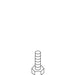 KOHLER K-1011110 Bolt, Hex Hd, Metric