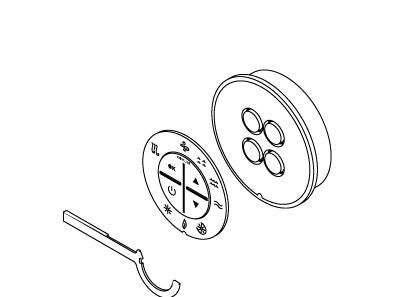 KOHLER K-1020678-F FLAGSHIP RIVERBATH(r) COVER/CB ASSEMBLY