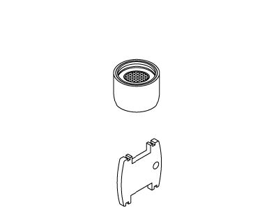 KOHLER K-1021857 Aerator And Key Service Kit