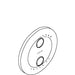 KOHLER K-1036313 Escutcheon, Stacked