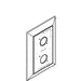 KOHLER K-1036329 Stacked Escutcheon