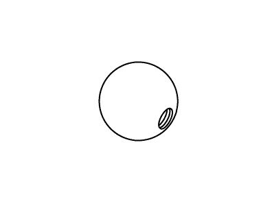 KOHLER K-1041822 Ball, Drain Rod ( Exposed )