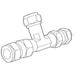 Moen 104425 Commercial Mixing Tee with Check Valves