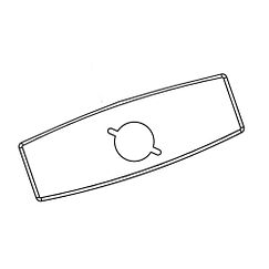 Moen 104426 4" Deck Plate (With Mounting Kit) For 8302, 8303, 8304