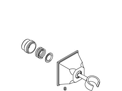 KOHLER K-1045299 Wall Mount Handshower Holder