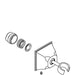 KOHLER K-1045299 Wall Mount Handshower Holder