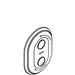 KOHLER K-1046296 Escutcheon
