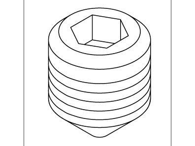 KOHLER K-1049986 Screw, Set M5 X 0.8 X 6