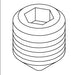 KOHLER K-1049986 Screw, Set M5 X 0.8 X 6