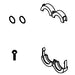 KOHLER K-1052085 OUTLET SADDLE CLAMP KIT