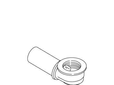 KOHLER K-1052380 Elbow & Tube Sa, Drain, 1.5"