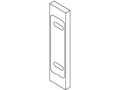 KOHLER K-1054881 Plate, Adjustment