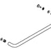 KOHLER K-1057704-03 Towel Bar Kit 18"
