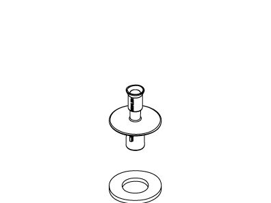 KOHLER K-1059289 GASKET AND STOP KIT