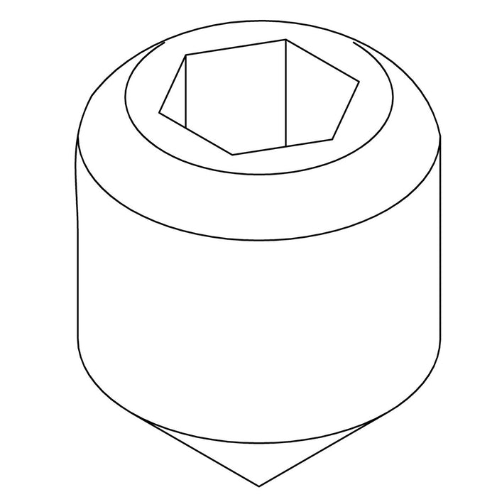 KOHLER K-1060167 Set Screw, 10-24 X .312 Hex