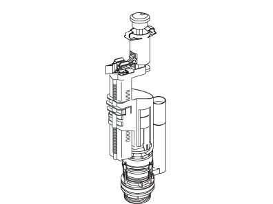 KOHLER K-1060410 Service Kit For 3002704-Cp Flushvalve