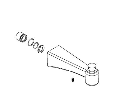 KOHLER K-1065334 Assembly, Spout