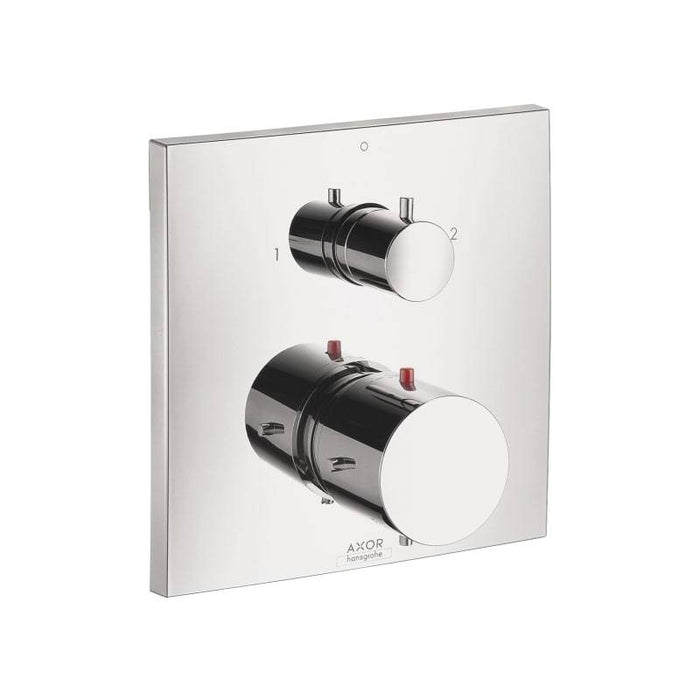 AXOR 10726001 Starck X Thermostatic Valve Trim with Integrated Diverter and Volume Controls Less Valve