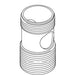 KOHLER K-1074273 Body, Grid Drain