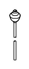 KOHLER K-1097556 Lift Rod Assembly