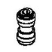 KOHLER K-1104495 Connector, Push-In .500 X .375