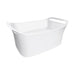 AXOR 11302000 Urquiola Oval Wall Mounted Bathroom Sink with Integrated Towel Holders