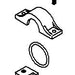KOHLER K-1145553 SPR SADDLE CLAMP KIT