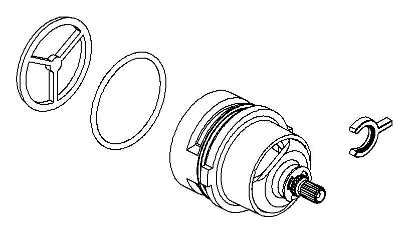 KOHLER K-1145688 Transfer Valve Cartridge