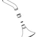 KOHLER K-1152954 Showerhead And Arm Kit, S.F.