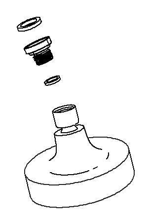 KOHLER K-1153444 Showerhead/Arm Adapter Kit