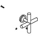 KOHLER K-1153945 Cross Handle Base Kit