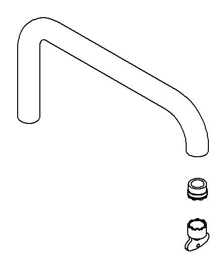 KOHLER K-1169951 Spout Kit