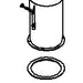 KOHLER K-1189000 FLUSH VALVE KIT