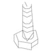 KOHLER K-1211513 Screw, 10-24 X 0.625, Round Head