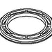 KOHLER K-1212341 Base Plate, Spout Sc