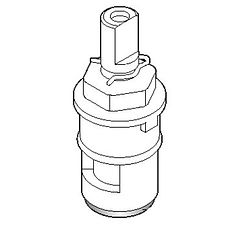 Moen 121551 2 Handle Plastic Shell Ceramic Disc Cartridge - Cold