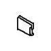 KOHLER K-1225277 Bumper, Bottom Right