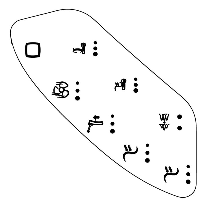 KOHLER K-1233679 Membrane Side Keyboard?English?