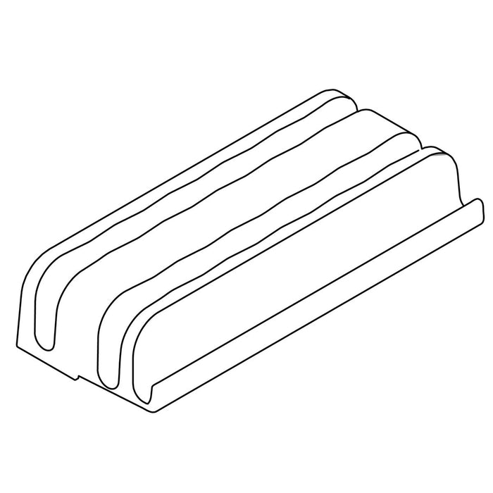 KOHLER K-1241031-02 Center Guide, 1/4" (Black)