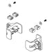 KOHLER K-1242553 Kit, Tank Clips