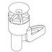 KOHLER K-1250716 Bowl Cleaning Nozzle Asm