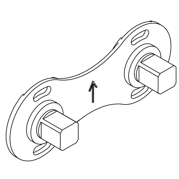 KOHLER K-1277828 Plate, Wall Mount