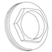 KOHLER K-1280772 Nut, Hex, M33 X 1.5-6G