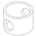 KOHLER K-1289829 OVERFLOW SHELL SERVICE KIT
