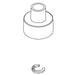 KOHLER K-1347900 Spray Nut Kit