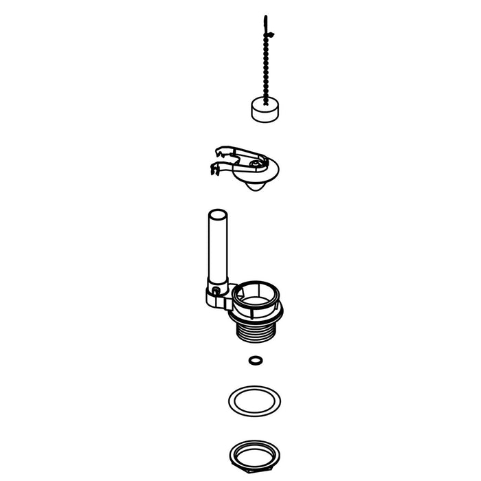 KOHLER K-1367770 Flush Valve Kit, 1.28 Gpf