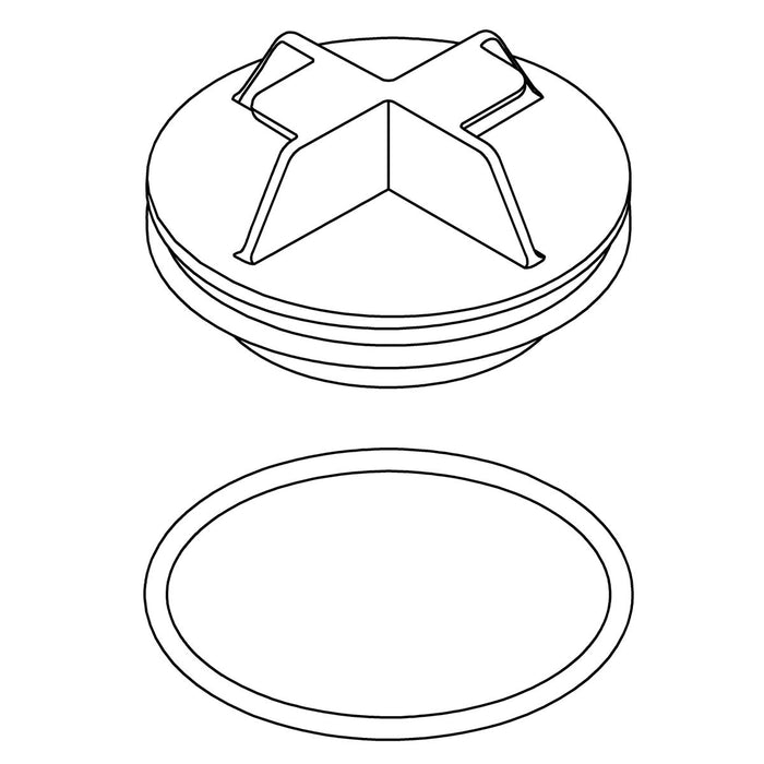 KOHLER K-1388304 Manual Piston Cover Assembly