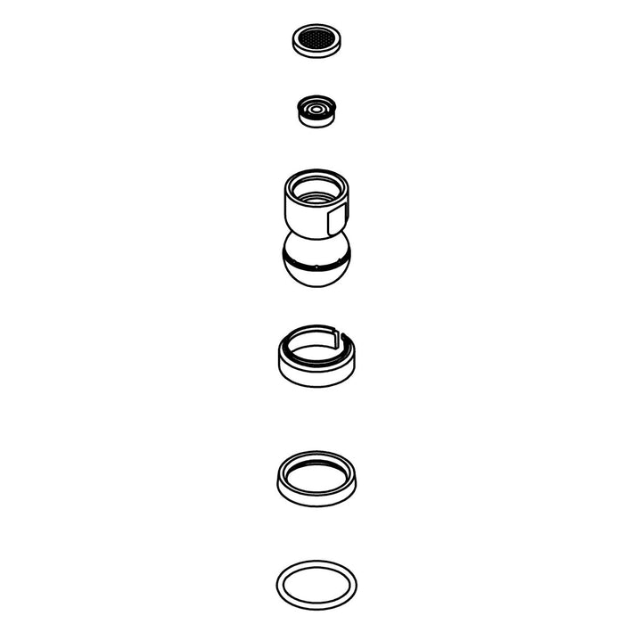 KOHLER K-1396162-CP Ball Joint Kit