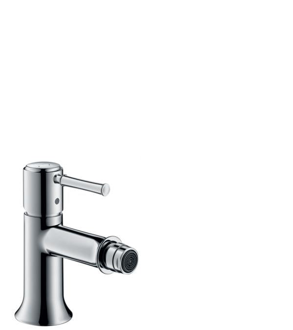 hansgrohe 14120001 Talis C 2.2 GPM Bidet Faucet - Pop-Up Drain Assembly Included in Chrome
